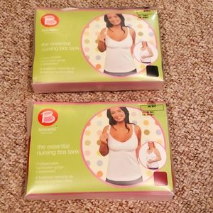 2 Bravado nursing bra tank top